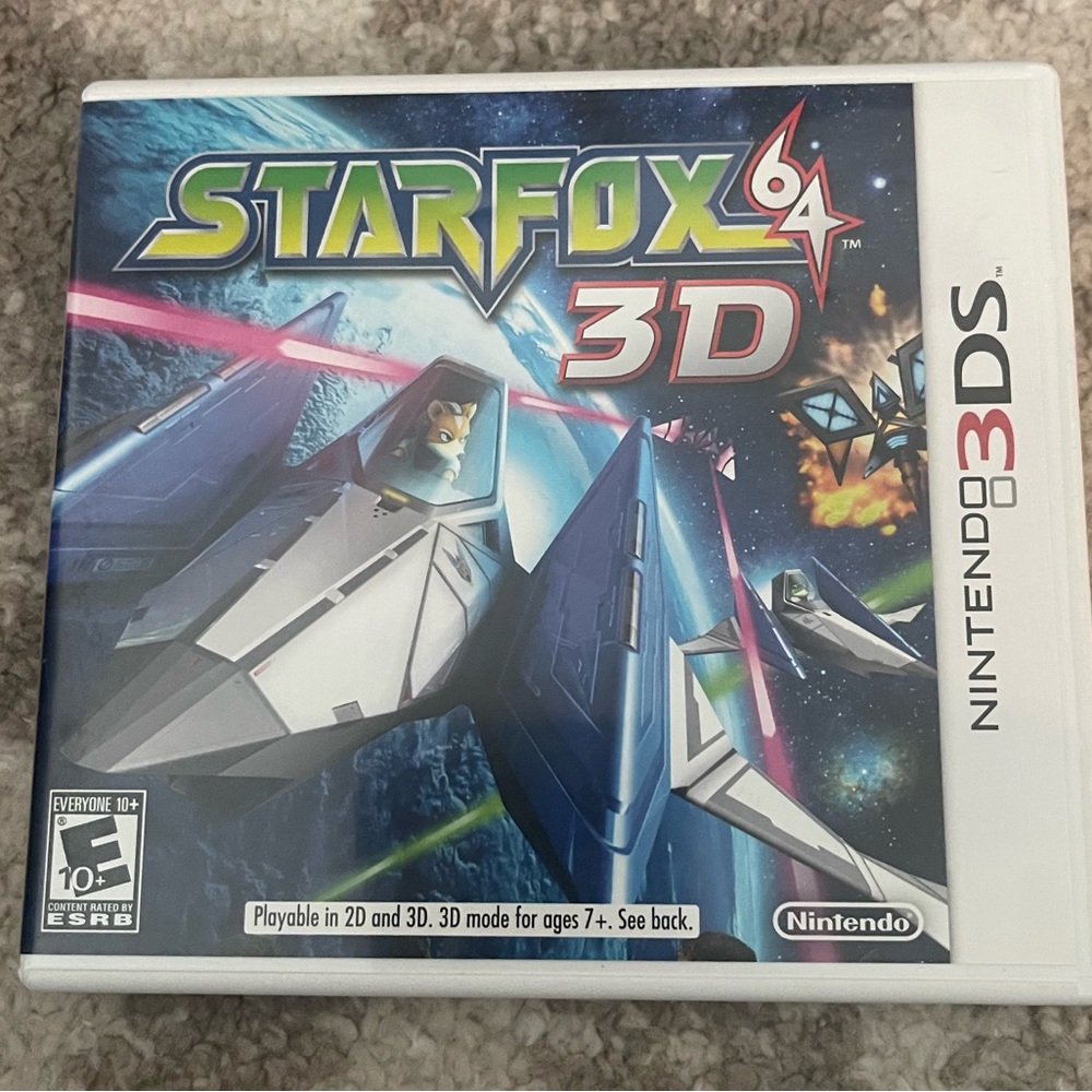 Nintendo 3DS Starfox 64 3D